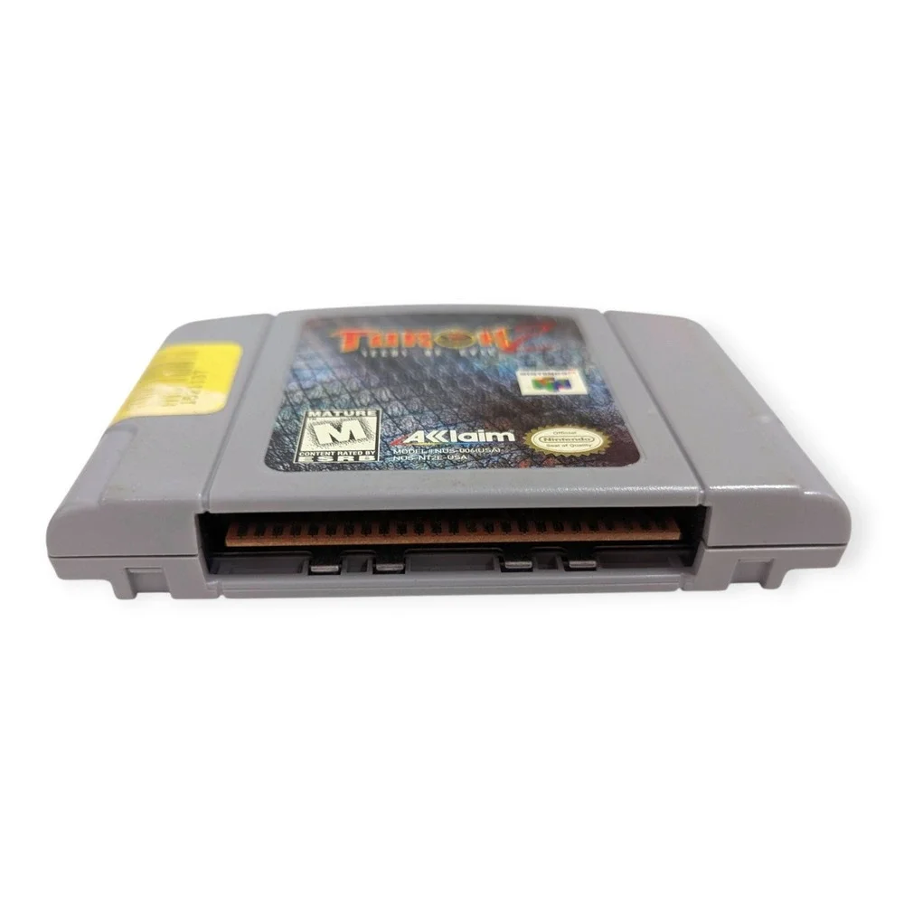 Turok 2 Seeds of Evil Nintendo 64 N64 Video‎ Game Cartridge Acclaim NUS-006 USA